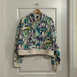 wild fable Target graffiti print hoodie. Large.